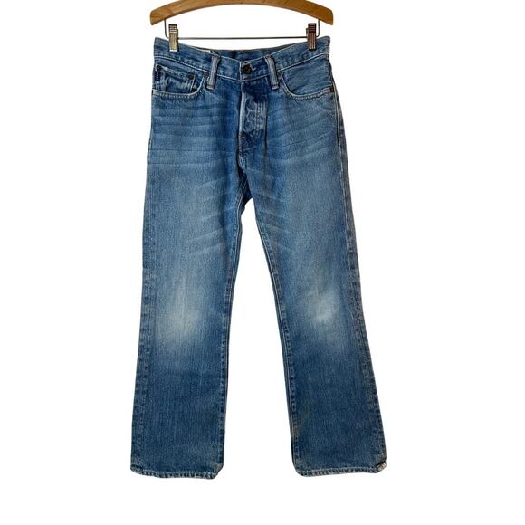 ABERCROMBIE KIDS Girl’s “Baxter” Low Rise Slim Bootcut Jeans / Size: 12 - Picture 1 of 12